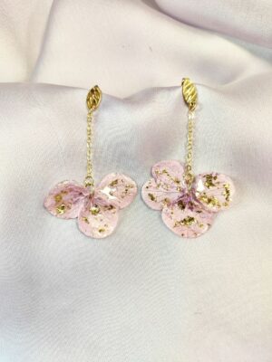 Pendientes Rosa Oro