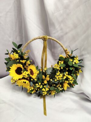 Porta Alianzas Girasol Porta Alianzas Girasol