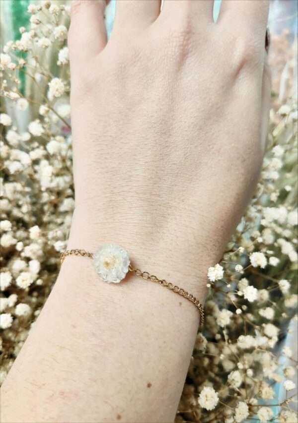 Pulsera Flor Blanca Pulsera Flor Blanca