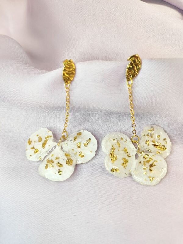 Pendientes Hortensia Blanco Pendientes Hortensia Blanco